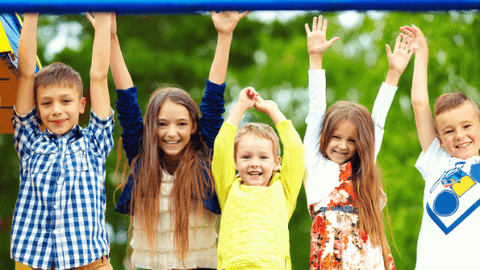 kids playing outdoor