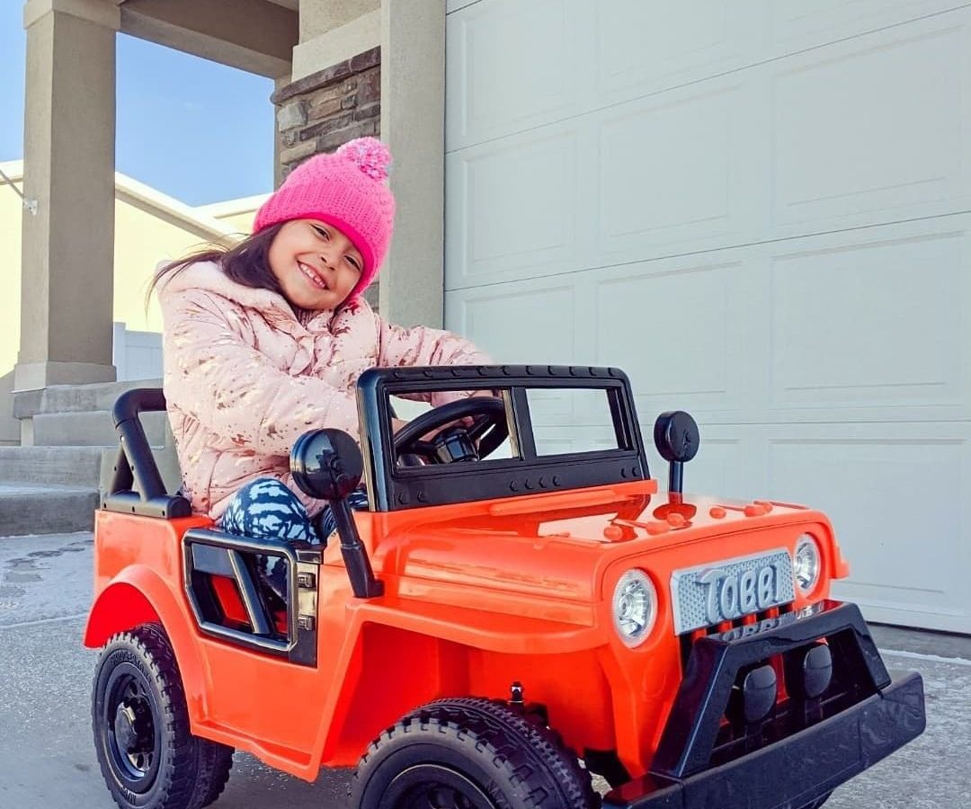 kids toy car play outside