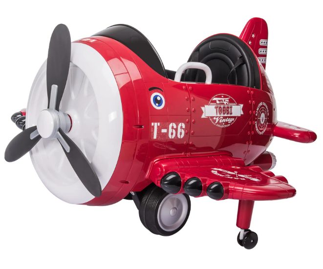 The Red Airplane Ride on Toy at Tobbi