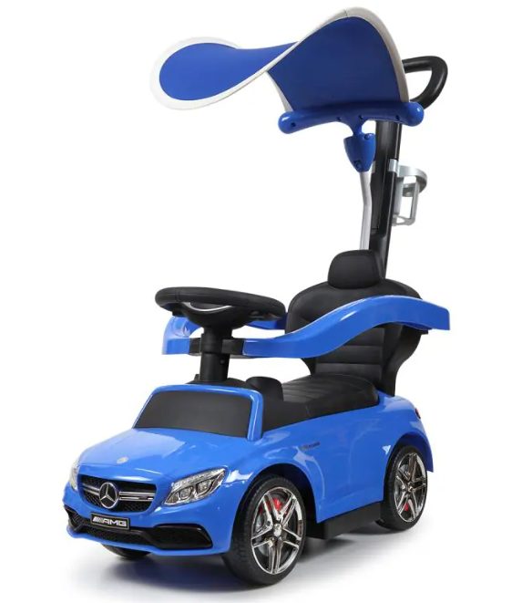 The Blue Toddler Push Car at Tobbi