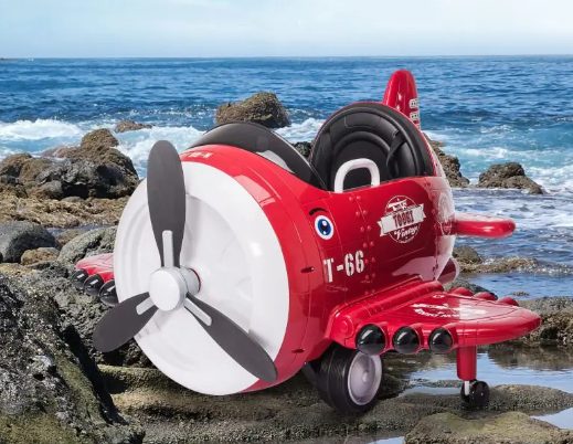 The Red Airplane Ride on Toy at Tobbi