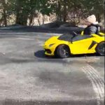 24V 2-Seat Licensed Lamborghini SVJ Drift Toy Car, Battery Operated Kids Ride On Car with Remote Control, Pearl Cotton Leather Seat photo review