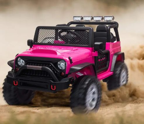 The Pink Jeep for Kids at Tobbi