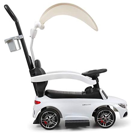 Mercedes Benz Licensed Kids Ride-on Push Car, White