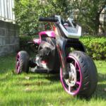 12V Electric Ride On Motorcycle, Battery Powered Ride On Toy Car, Rose Red, Ostrich Series, Common Ostrich photo review