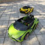 12V Licensed Lamborghini Sian Toy Car, Battery Operated Kids Ride On Car with Parental Remote, Green photo review