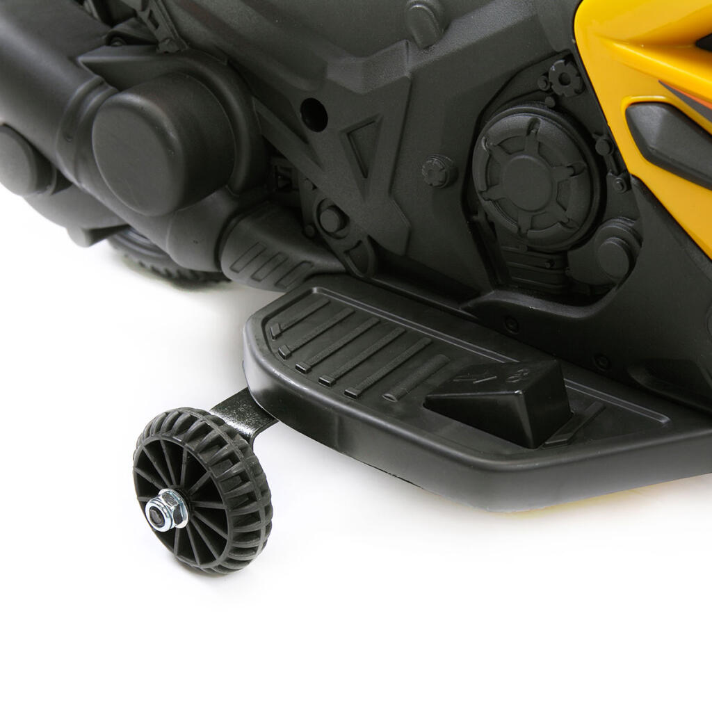 every kids power wheel has brakes